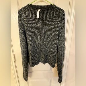 NWT Lululemon Cotton Cashmere Blend Mock Neck Sweater Sz 12